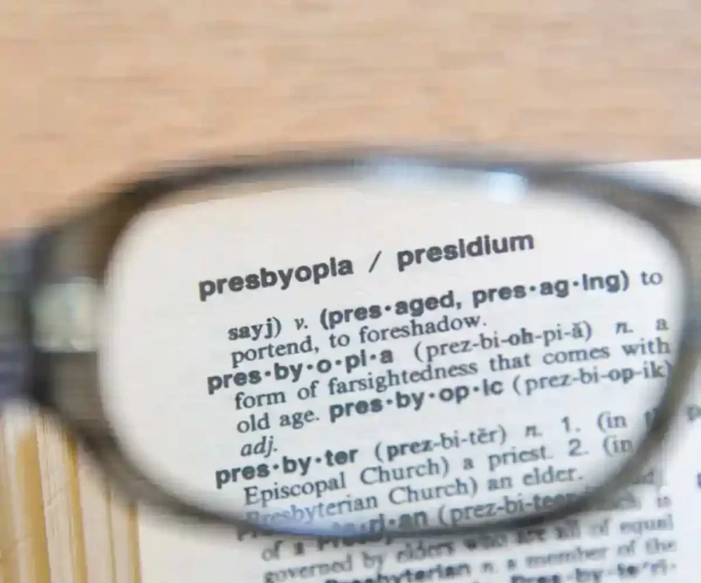 what is presbyopia definition? presbyopia treatment and drops