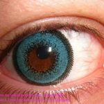 use of colored contact lenses