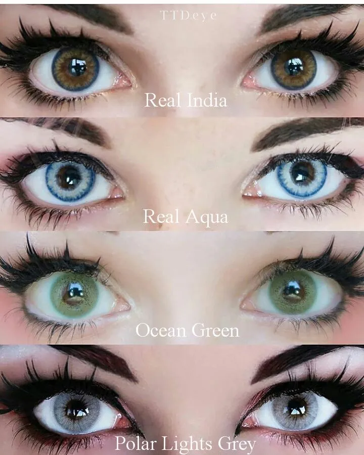 lentes de contato coloridas