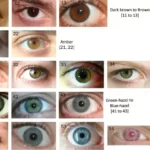 диаграмма цвета глаз генетические детские гены