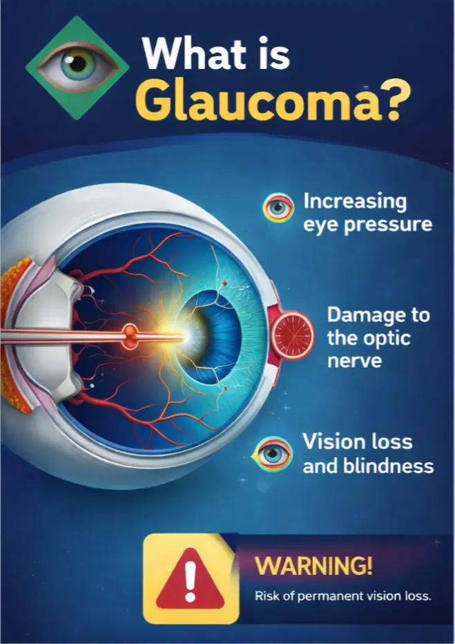 Treatment of glaucoma by slt laser and info about the glaucoma disease