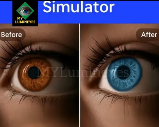Eye Color Simulator 1 Try different eye colors with Lumineyes simulator