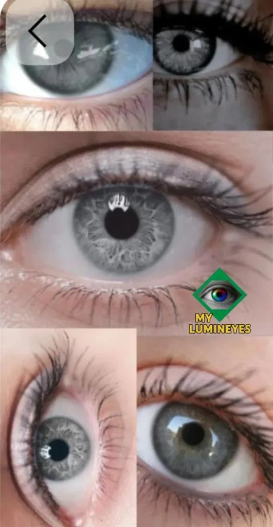 grey eyes and gray eye color