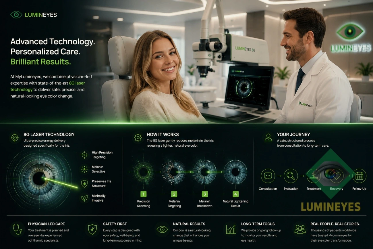 MyLumineyes 8G laser clinic with physician-led patient care