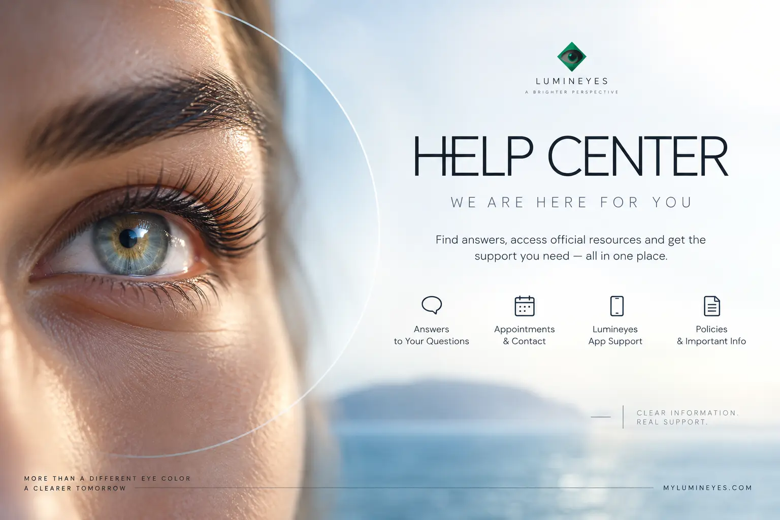 MyLumineyes Help Center